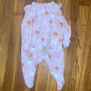 EUC Old Navy Pink Halloween-Themed Kids One Piece